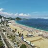 Copacabana beach in Brazil