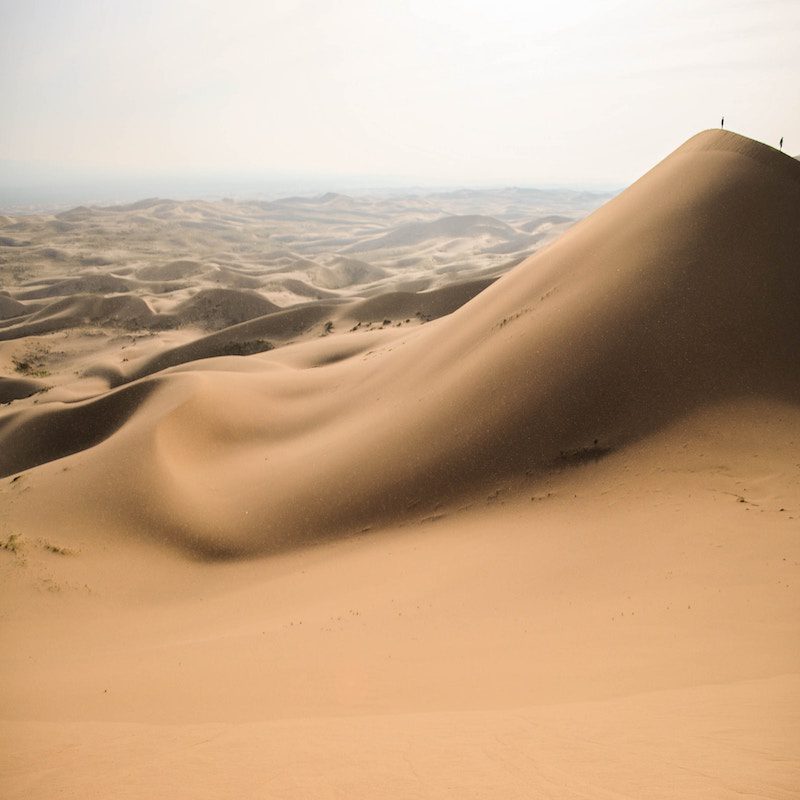 Desert in Mongolia