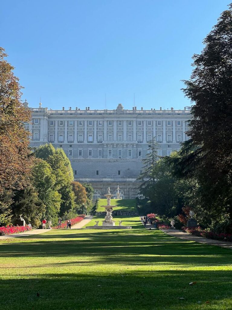 Palacio Real en Madrid